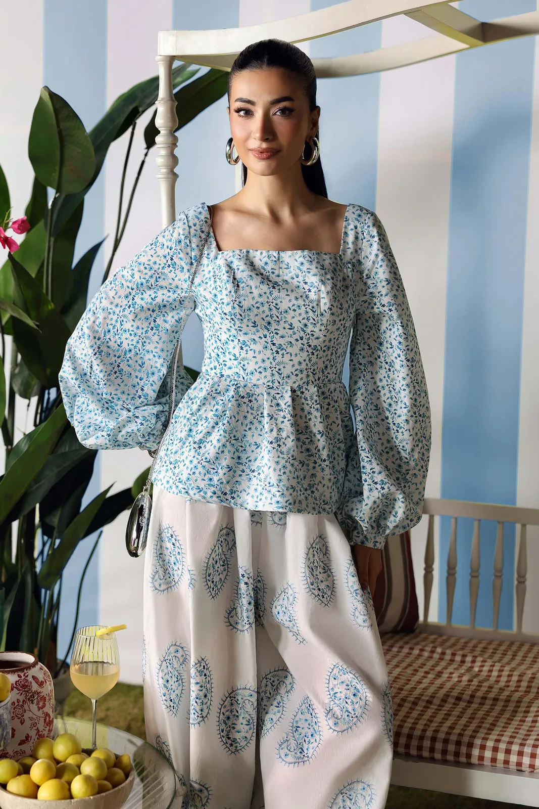3 Piece Unstitched Embroidered Lawn Suit