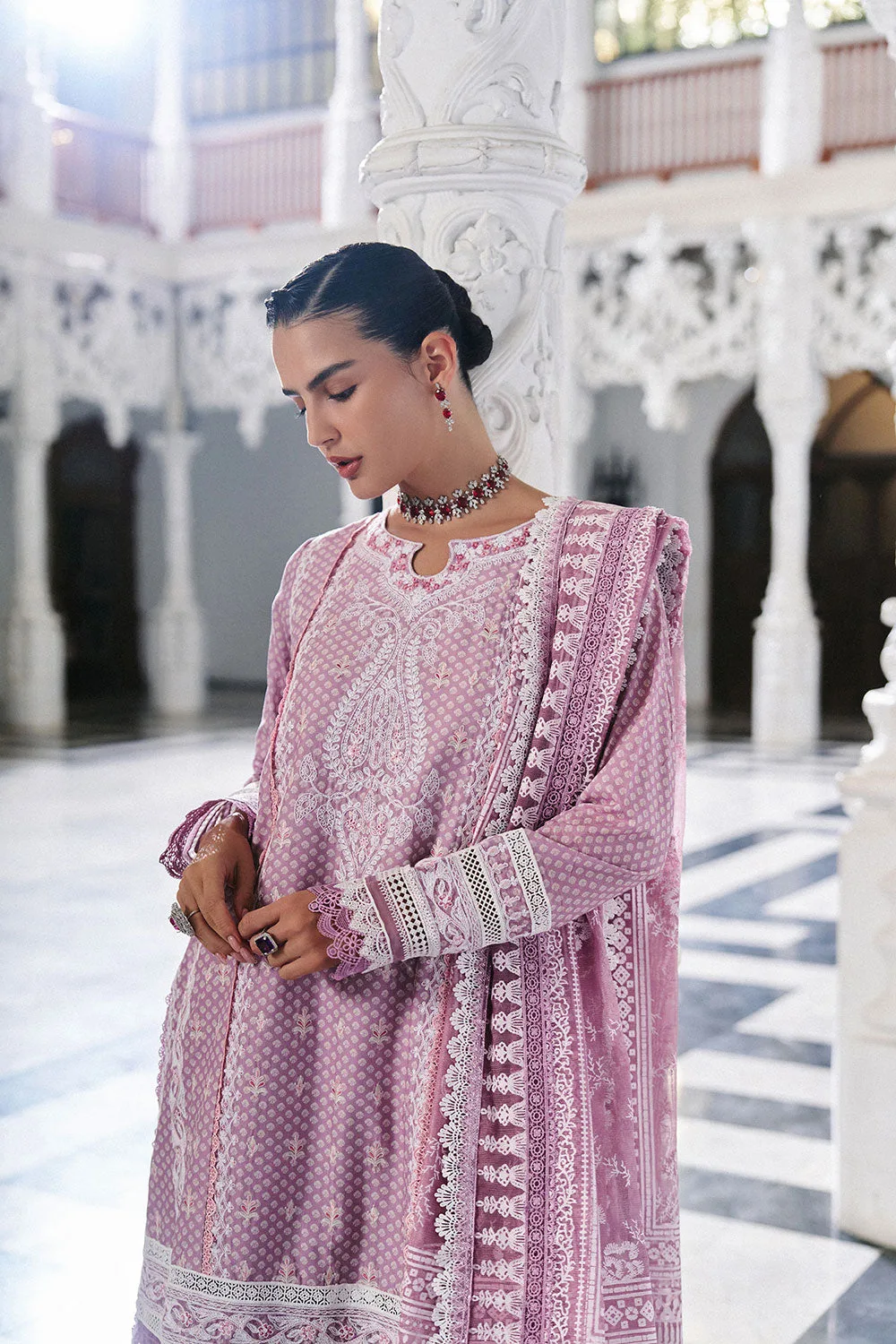 Design 11B Luxury Lawn Eid Edition 2026 Unstitched