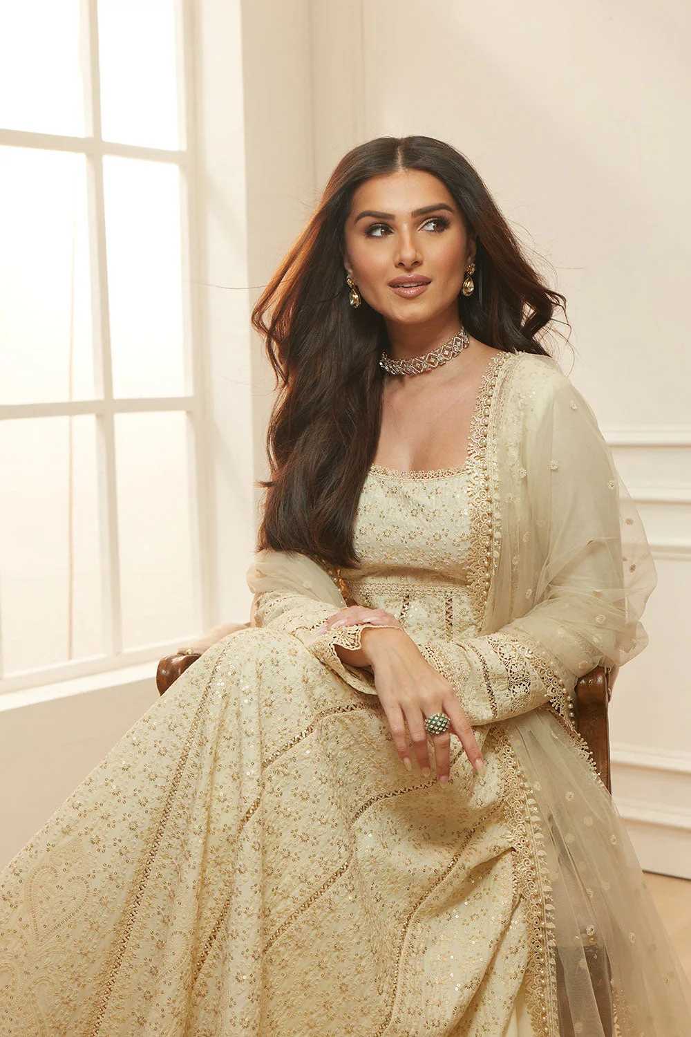 Design 1A Luxury Lawn Eid Edition 2026 Unstitched