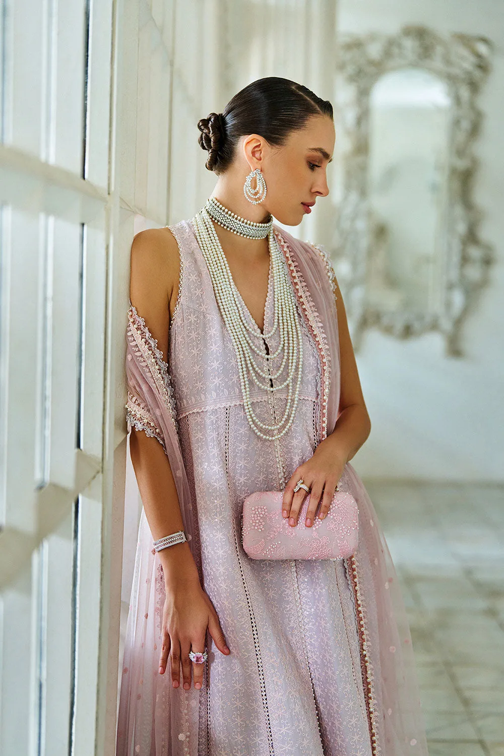 Design 1B Luxury Lawn Eid Edition 2026 Unstitched