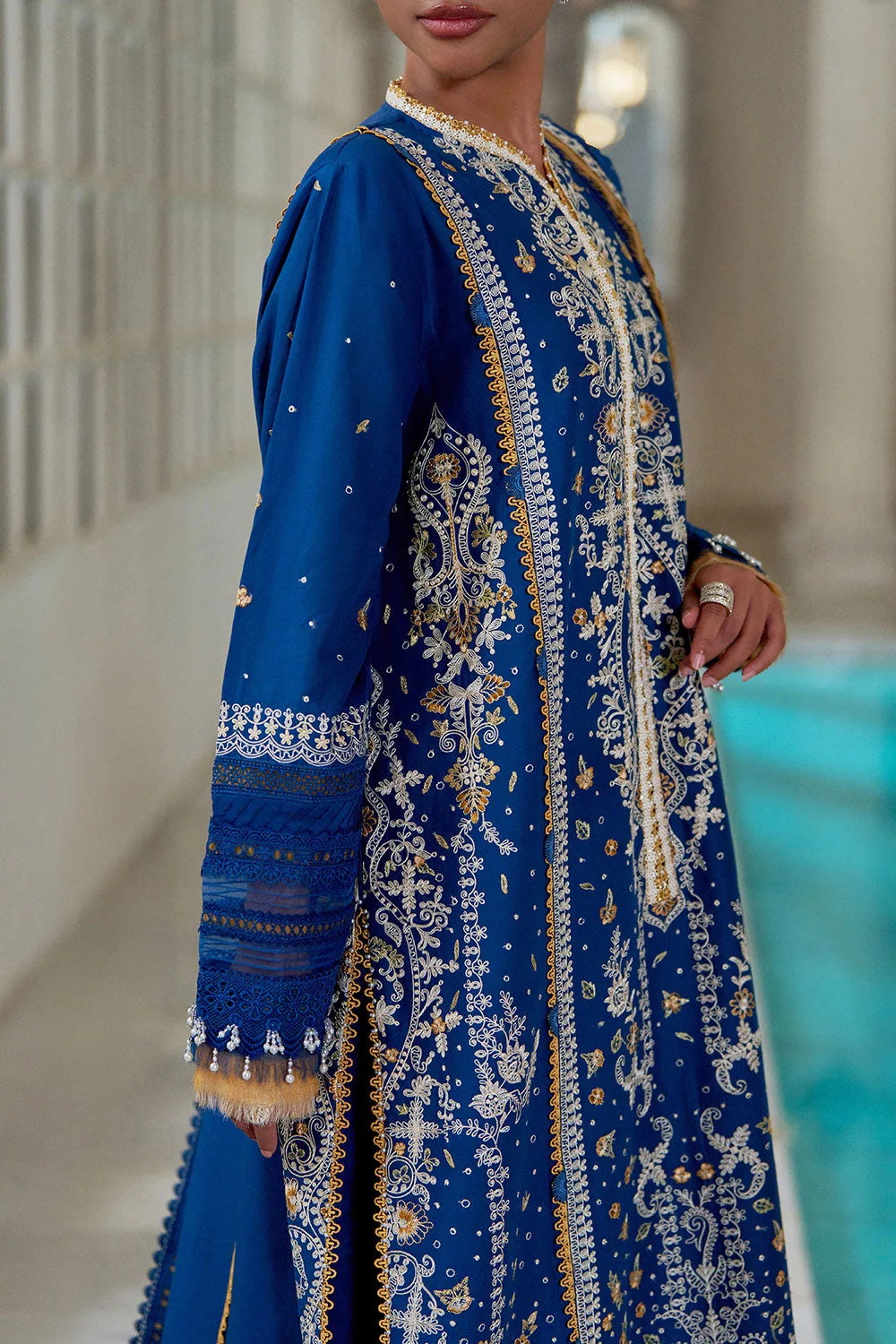 Design 8A Luxury Lawn Eid Edition 2026 Unstitched