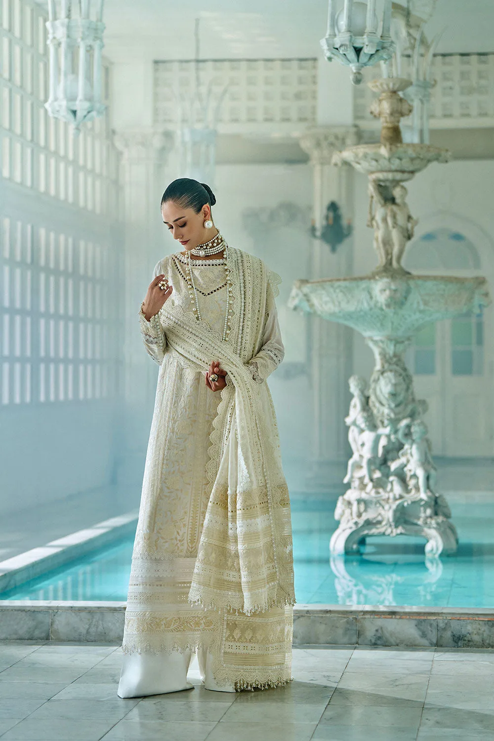 Design 9A Luxury Lawn Eid Edition 2026 Unstitched